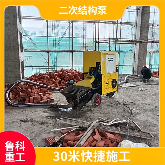 臥式小型二次結(jié)構(gòu)柱泵