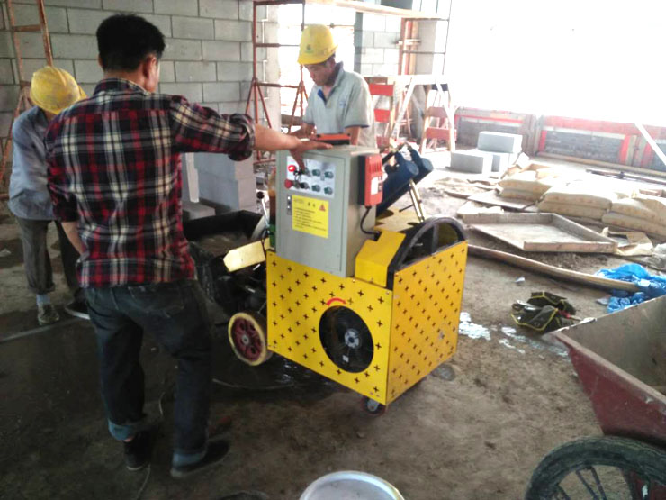 無(wú)錫二次構(gòu)造柱泵施工現(xiàn)場(chǎng)