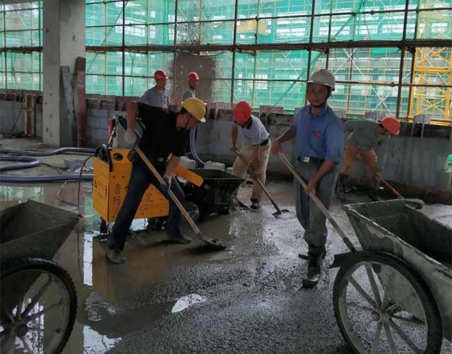 二次結構泵施工